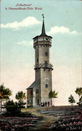 Oberweißbach thüringer - ak,