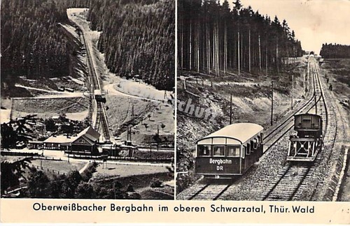 Oberweißbach bergbahn - ak,