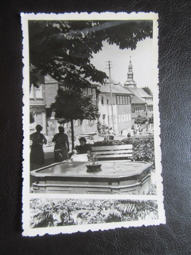 Oberweißbach brunnen um - ak, oberweißbach,am
