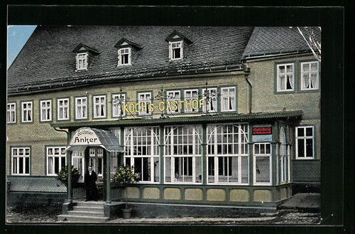 Oberweißbach gasthaus - ak,
