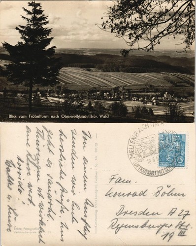 Oberweißbach blick vom - oberweißbach,