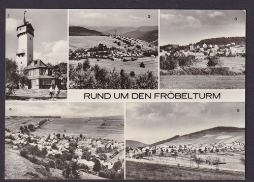 Ansichtskarte oberweißbach - ansichtskarte,