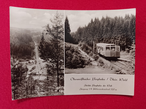 Oberweißbach 1974 bergbahn - 1974.,