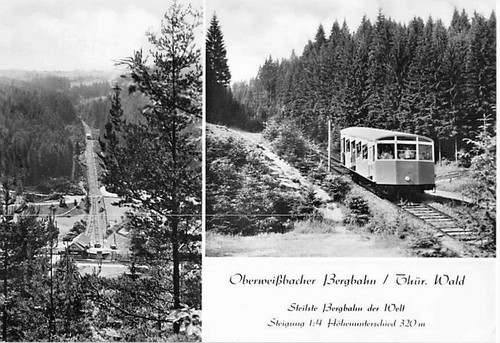 Oberweißbach bergbahn - ak,
