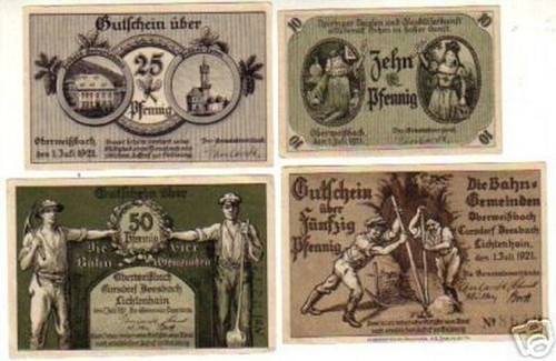 Banknoten notgeld der - banknoten,
