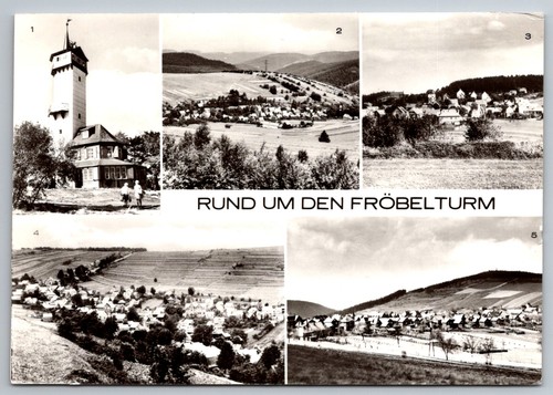 Postkarte oberweißbach - oberweißbach, kr