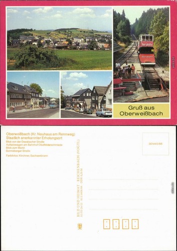 Oberweißbach übersicht - oberweißbach,
