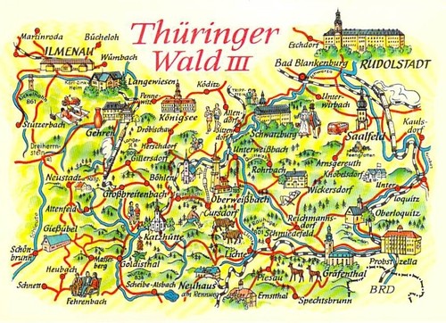 Thüringer wald rudolstadt - thüringer,