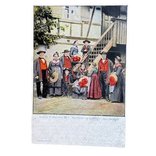 Postkarte badische - postkarte,