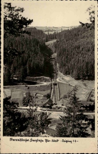 Oberweißbach alte 1950 60 - ak, ~1950/60