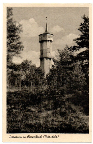 Ansichtskarte oberweißbach - ansichtskarte,