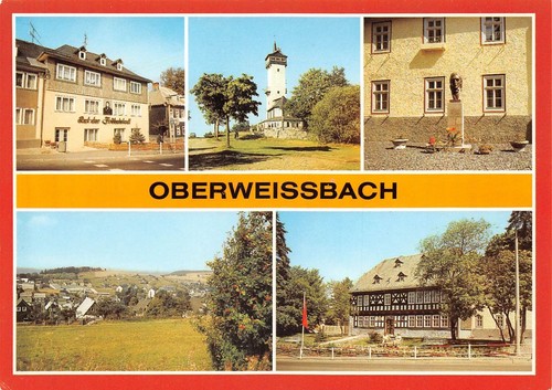 Oberweißbach mehrbildkarte - oberweißbach,