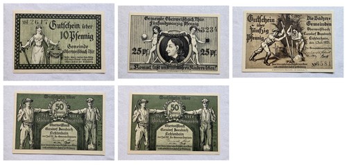Notgeld oberweißbach - notgeld,