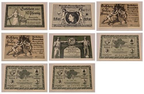 Notgeld oberweißbach - notgeld,