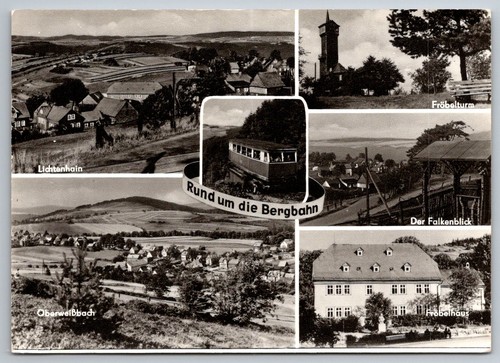 Postkarte oberweißbach - postkarte,