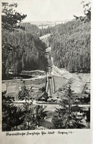 Oberweissbach bergbahn - ak,